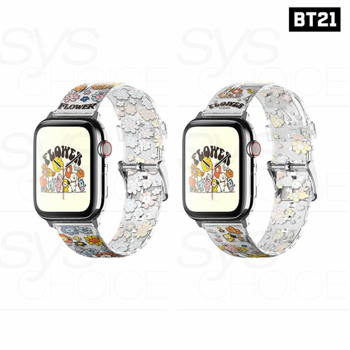 BTS BT21 Goods Flower Apple Watch Strap Band By Elago +Tracking Number |  eBay