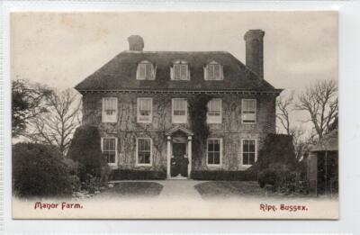 MANOR FARM, REIF: Sussex Postkarte (C76133)