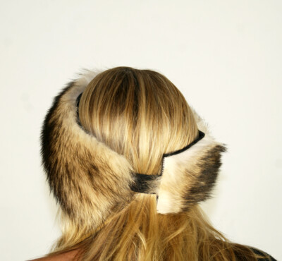 FITCH Headband, 23-1/2”, Certified Vintage Fur Fitch Headband - Dimitrios Furs main image 3