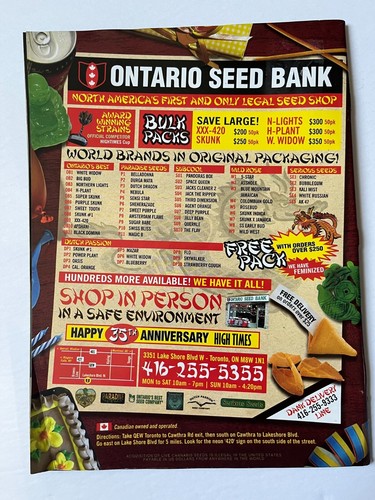 HIGH TIMES Magazine - December 2010 - Issue No.419 - Picture 3 of 3