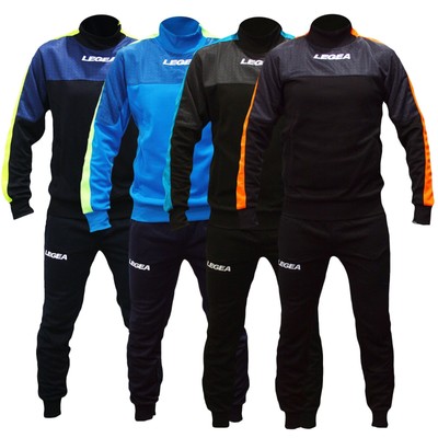 Tuta Uomo Legea Modello Damasco Tracksuite Allenamento Fitness Palestra  Calcio | eBay