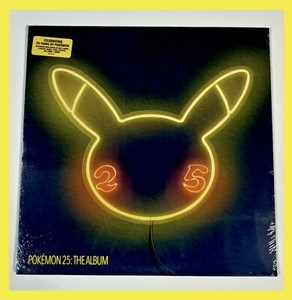 Pokemon 25: The Album Vinyl LP レコード新品未開封 Pokemon 25: The Album Vinyl LP レコード新品未開封 【公式通販】