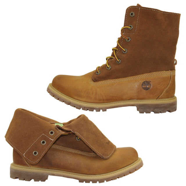 Timberland Authentics Roll Top botines botas cordón 8307a 37 US 6 | Compra en eBay