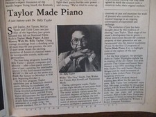 Oct, 1982 TWELVE PBS (Phil. WHYY)Mag(DR. BILLY TAYLOR/PHILIP KLEIN/JACQUES PEPIN