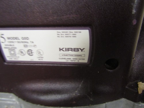 Kirby Performance G5D Purple Maroon Upright Vacuum - Tested Working - Picture 7 of 23