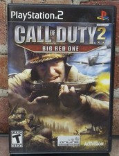 Call Of Duty 2 Big Red One Playstation 2 Cleaned And Tested
