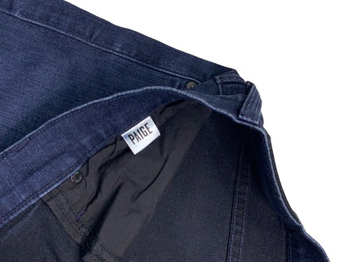 Paige Jeans Mens 36 Blue Federal Straight Denim Dark 36x26 - Picture 6 of 14