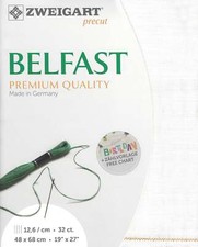 Zweigart Precut Belfast 32 count Antique White 3609/101