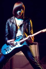 Johnny Ramone Of The Ramones Performs On Stage 1976 OLD MUSIC PHOTO
