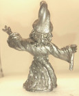 1989 Upward Looking Wizard with Broken Staff As-Is JB Pewter Figure 2 " — photo 3