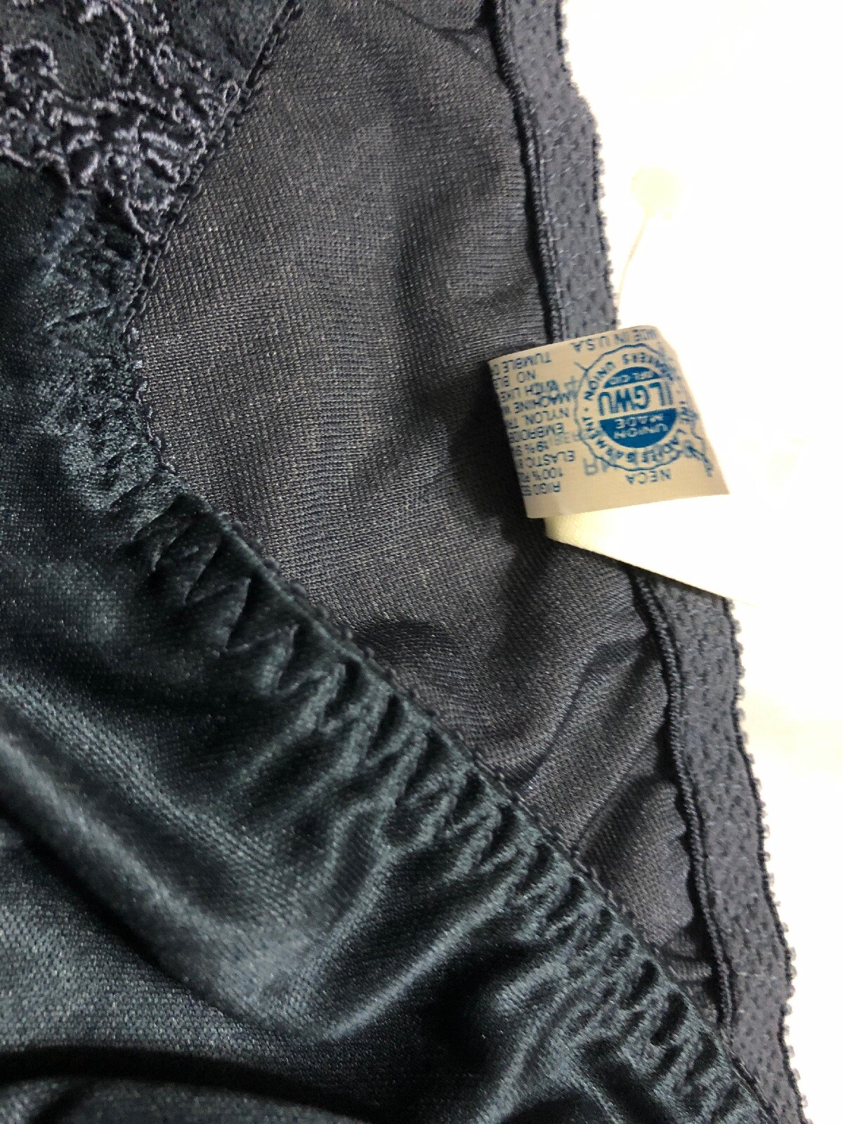 Victoria’s Secret USA Bikini Panties Satin Nylon Wetl… Gem