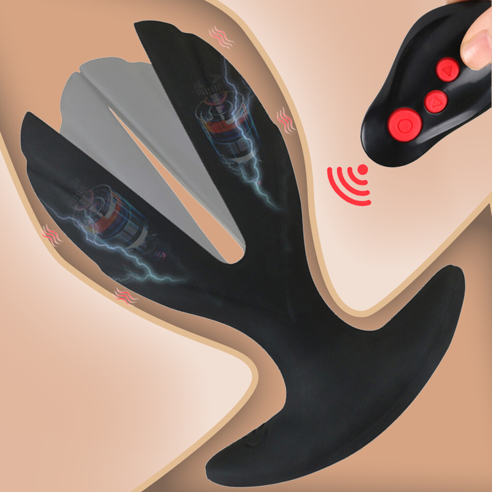 Rechargeable Wireless Remote Control Vibrating Wearable Anal Butt Plug  Vibrator | eBay