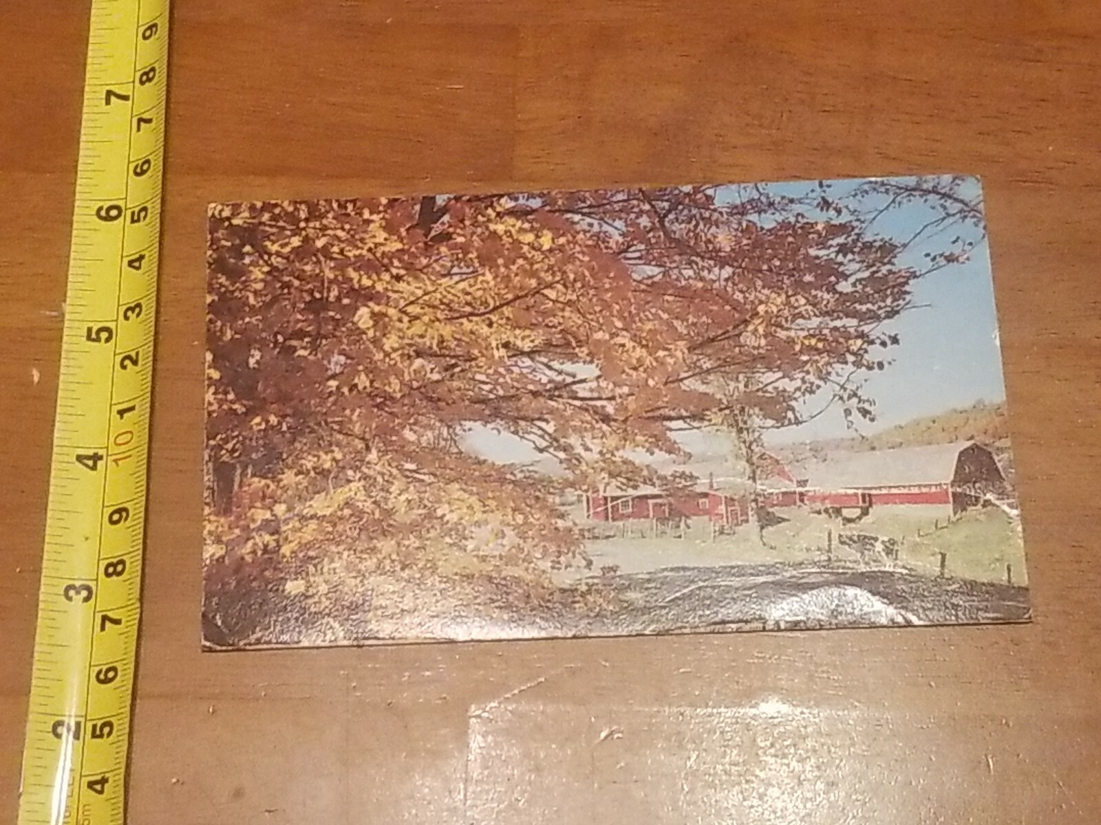 POSTCARD GREETINGS FROM LUTESVILLE MISSOURI 1968 MO QUIET COUNTRYSIDE