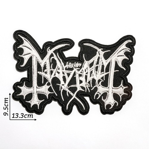 Music Punk Metal Rock Band Iron On Sew On Embroidered Patch Badge Applique Biker - Picture 59 of 61
