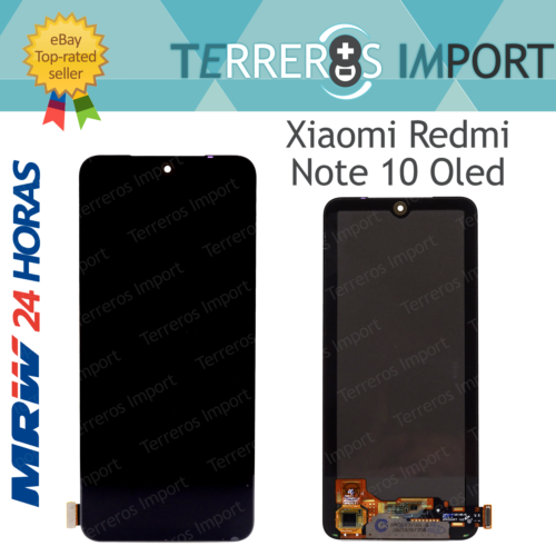 Pantalla Completa Digitalizador LCD OLED Xiaomi Redmi Note 10 4G M2101K7A - Imagen 1 de 1