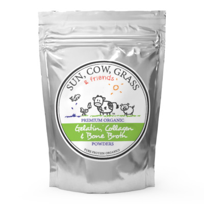 Multi-Collagen Powder - Mixes with water - Pure Protein Organics - Grass-fed