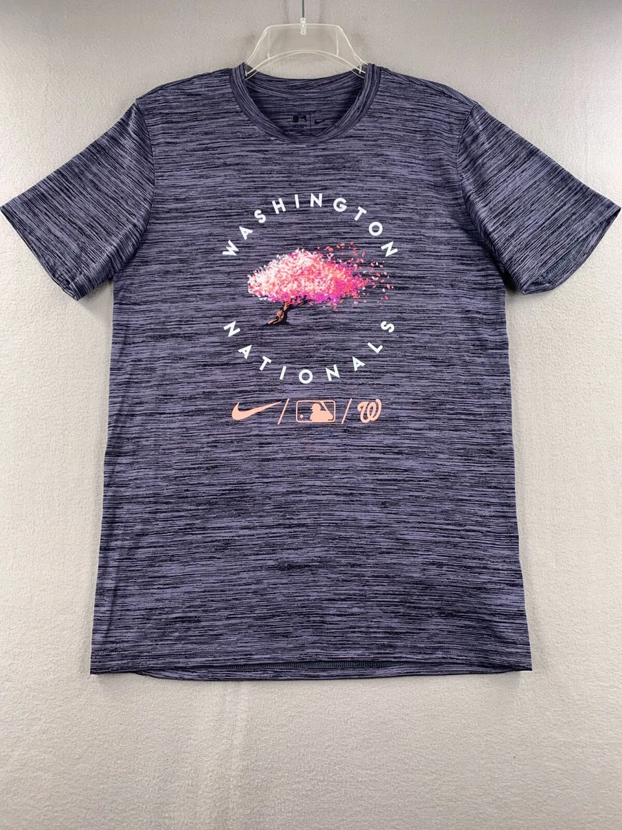 Washington Nationals Nike Authentic Collection City Connect Velocity  T-Shirt MLB