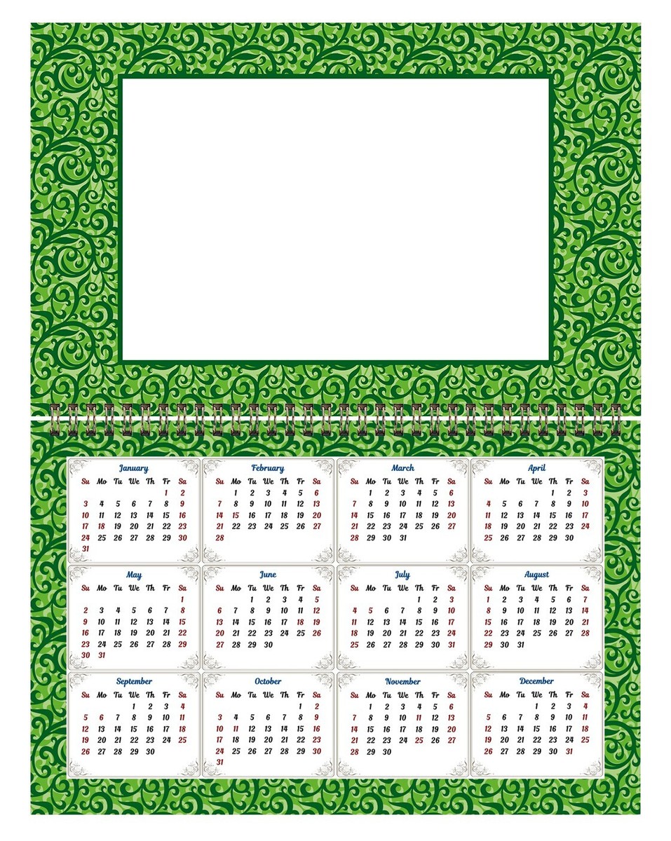 bound カレンダー 2026 Photo Frame Wall Spiral-bound Calendar - (Edition #06) | eBay