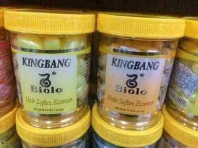 Kingbang Biolo Hair Softgel Vitamin E & AloeVera Hair Care 60 Capsules