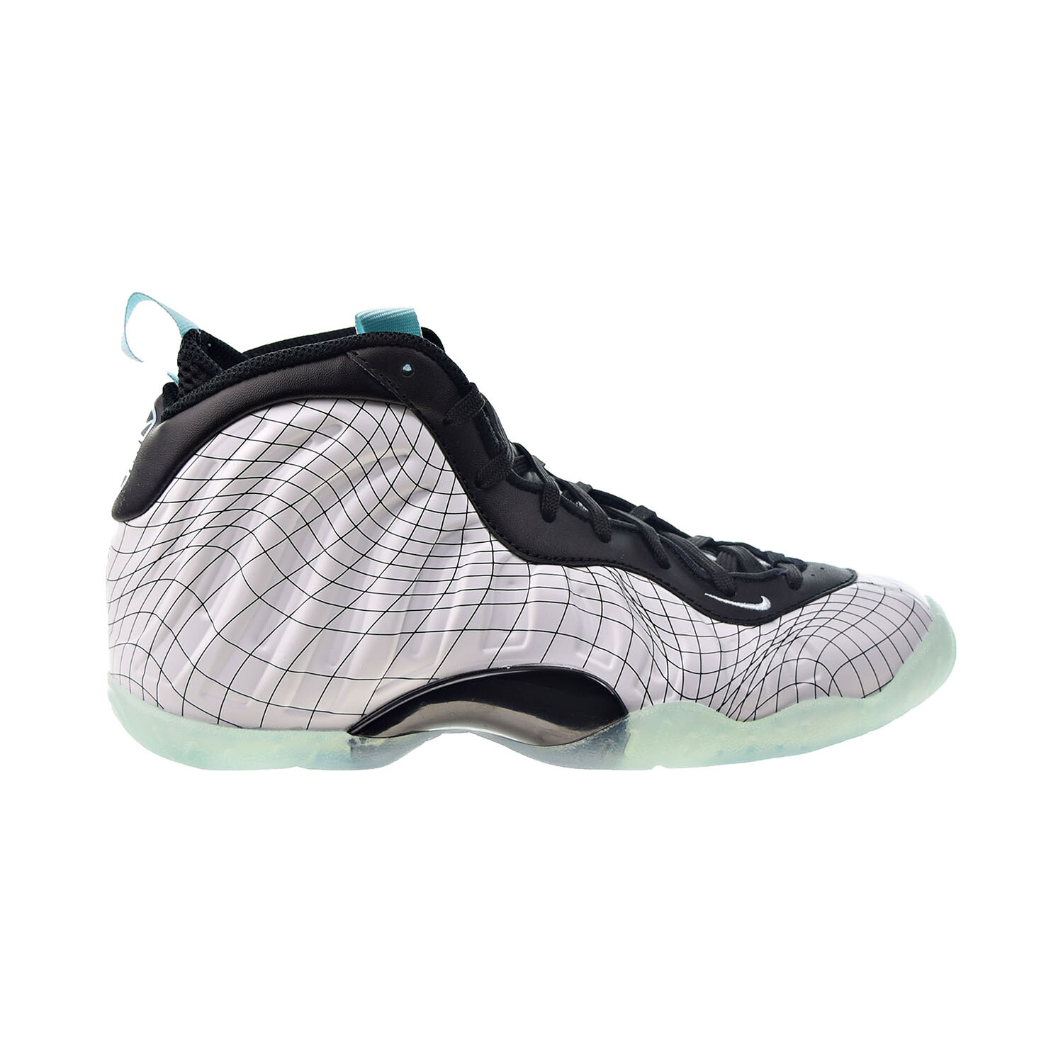 Кроссовки Nike Little Posite One (GS) для больших детей Черно-платинового оттенка CW1596-005