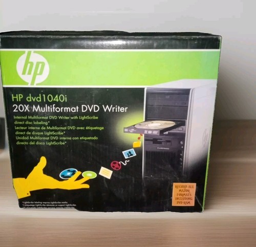 HP DVD 1040i Internal 20X Multiformat DVD Writer DVD RW DL Lightscribe Geekchic