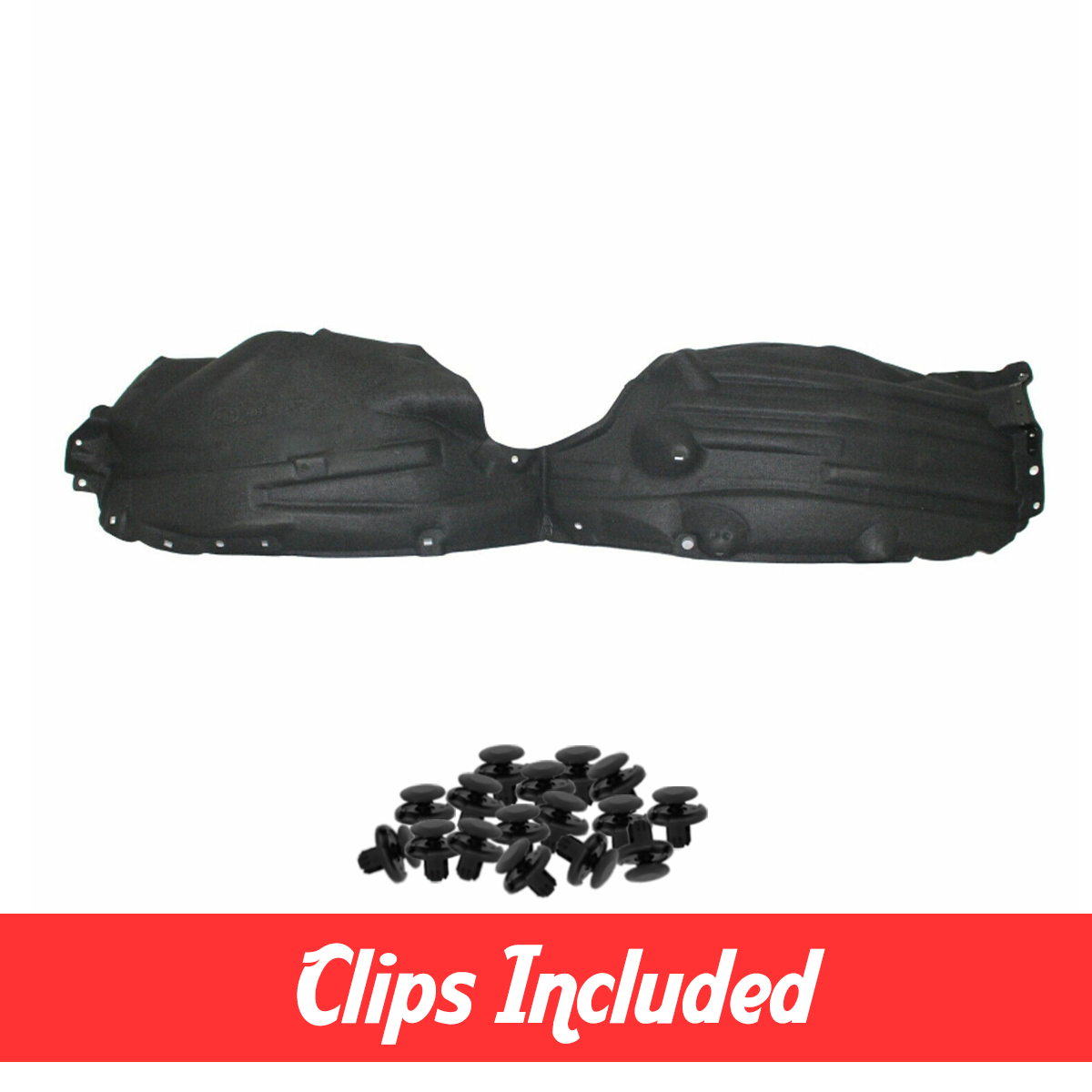 2019-2021 Toyota RAV4 Front Passenger Side Fender Liner w/ Clips