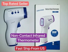 Medical No-Contact Body Forehead IR Infrared Digital Thermometer CE&FDA Approved