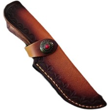 Housse De Fourreau En Cuir Pour Couteau Droit, Étui Ceinture Fixed Blade, Marron