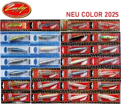 Lucky Craft Gunfish 95F, 95SW, Angeln, Japan Wobbler, Köder, Hecht, Raubfische