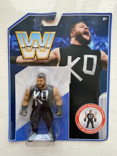 BNIB WWE MATTEL RETRO SERIES 1 KEVIN OWENS WRESTLI...