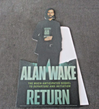 Alan Wake 2 Official Pre-order Bonus Cardboard Standee Promo New