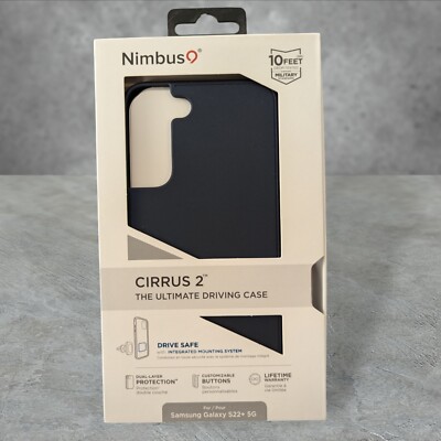 Nimbus9 Cirrus 2 Case for Samsung Galaxy S22+ 5G Midnight Blue See Descr W7