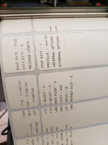 Intermec PF4i PF4ID00100000020 Thermal Barcode Label Printer Network USB 203dpi - Picture 3 of 9