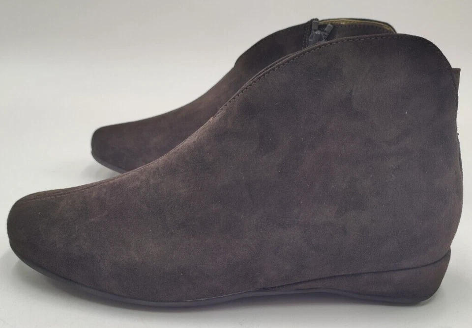 Hassia Damenschuhe Leder Stiefeletten Gr 34 Braun G 2-301792 Petra Schuhe - Bild 2 von 4