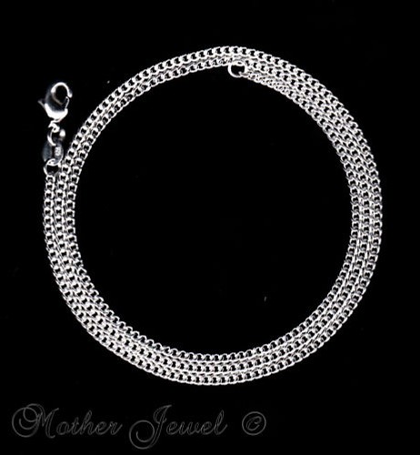 2MM THICK STERLING SILVER FILL CURB 