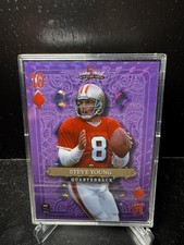 2024 Wildcard 5 Deck Steve Young 10 Of Diamonds Purple 2/4