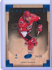 2013-14 Artifacts Jamie McBain Sapphire /85 - Carolina Hurricanes T1