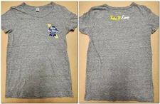 Pabst Blue Ribbon Womens Easy tee-shirt SMALL New Old Stock Flawless