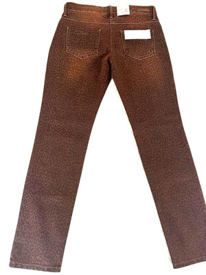 Neu MAC Carrie Pipe New Jeans Hose Damenhose Leopard  stretch Gr: 38 L: 30