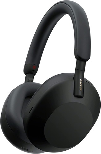 SONY WH1000XM5/B Noise Canceling Wireless Headphones - Black