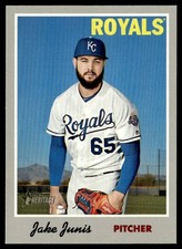 2019 Topps Heritage Jake Junis Kansas City Royals #16