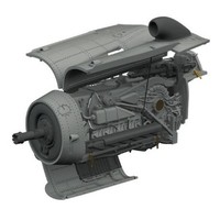 Eduard ED672455 Messerschmitt Bf-109K-4 Engine Print 1/72
