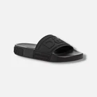 Dolce&Gabbana Women's Black Logo Pool Slide Sandals Shoes Size EU:37 US:7