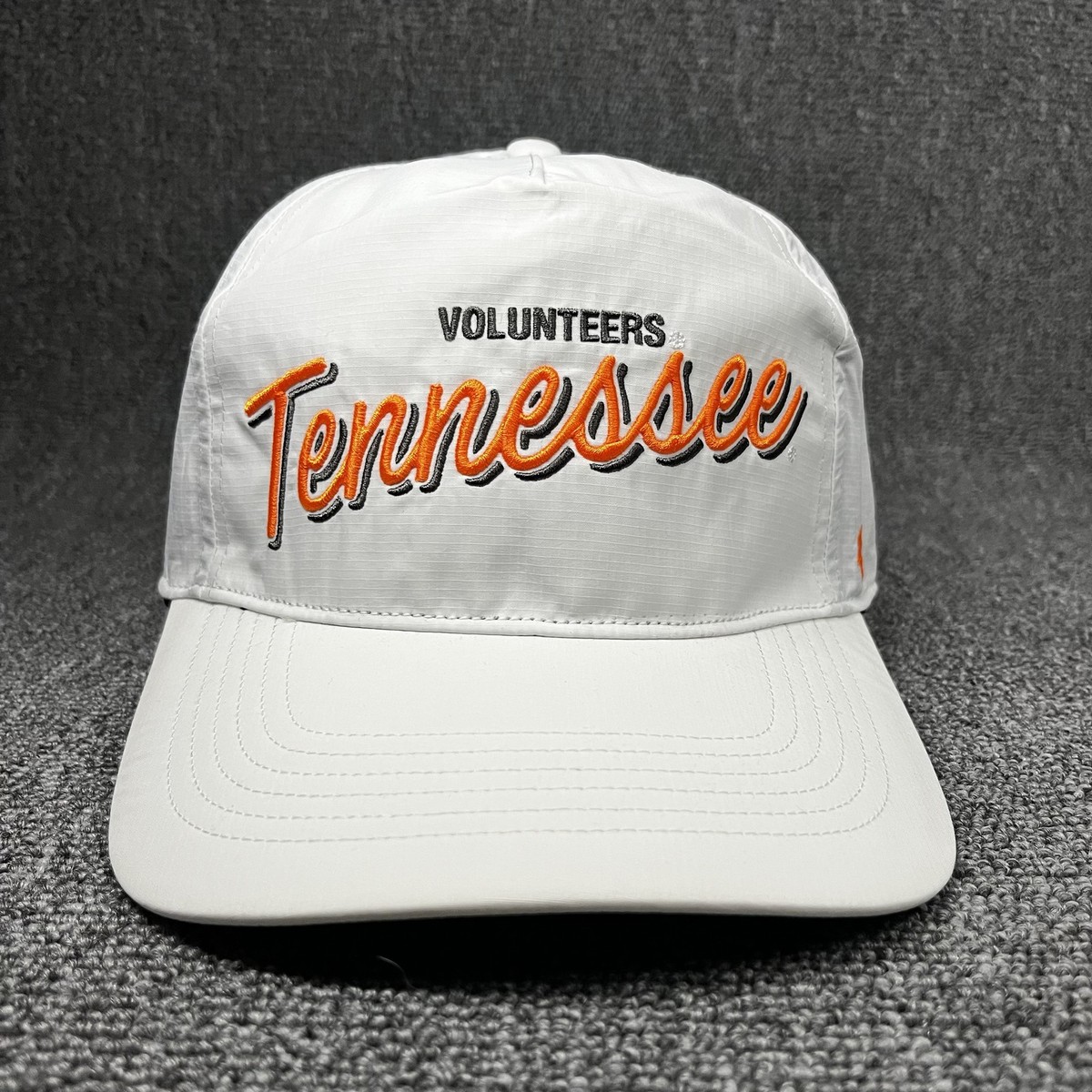 '47 Tennessee Volunteers Hitch Snapback Hat White Ripstop Adjustable Cap