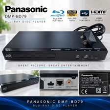 Panasonic DMP-BD79 Blu-ray DVD Disc Player Full HD HDMI USB Tested Working