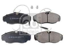 For FEBI HAMULCE 16240 BRAKE PAD SET WITH BOLTS