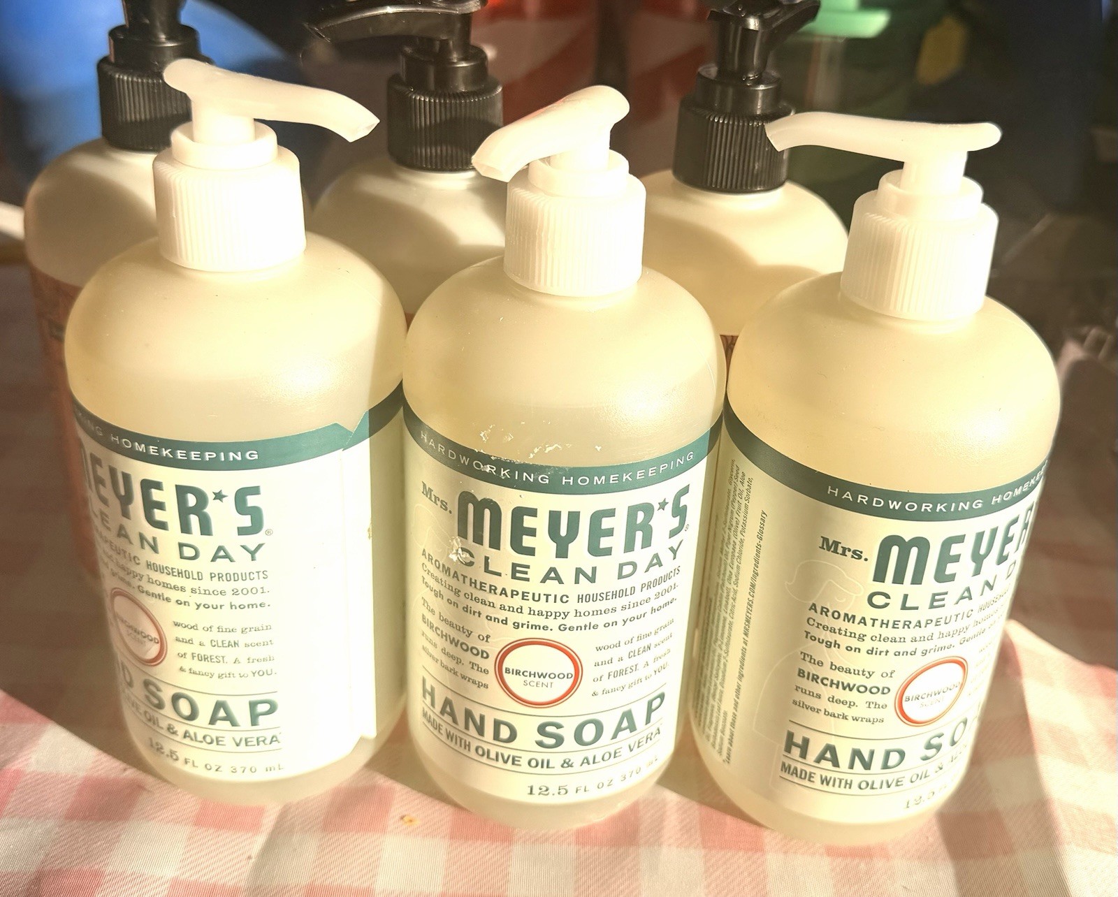 MRS. MEYER'S CLEAN DAY Liquid Hand Soap, Birchwood 12.5 Fl Oz (Pack of 3)