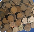 Lot of 50 US One Cent Indian Head Pennies Mixed Dates & Good Condition