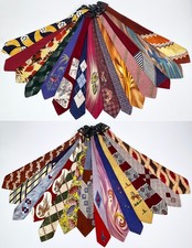 HUGE LOT of 29 Vintage 1930s-40s-50s Ties Neckties Tie GREAT VARIETY  COLORS 