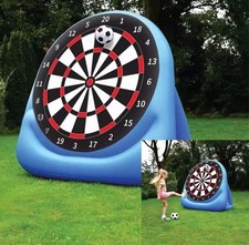 New 5ft Kids Giant Inflatable Target Inflatable Football Kicking Dart Board Game